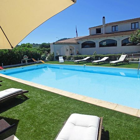 Logis Hotel Le Pressoir Saint-Chinian Exterior foto